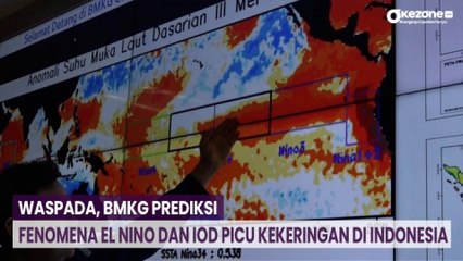 Waspada, BMKG Prediksi Fenomena El Nino dan IOD Picu Kekeringan di Indonesia