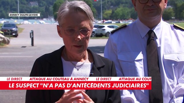 Élisabeth Borne : «Aujourd'hui, c'est le temps de l'émotion, ça doit être le temps de l'unité, de solidarité»