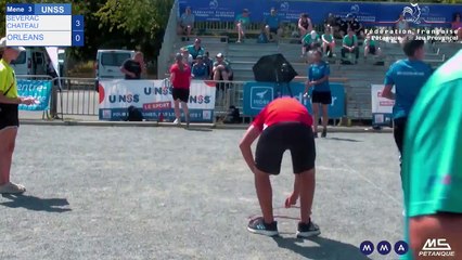CHAMPIONNAT DE FRANCE UNSS 2023 - SEVERAC VS ORLEANS