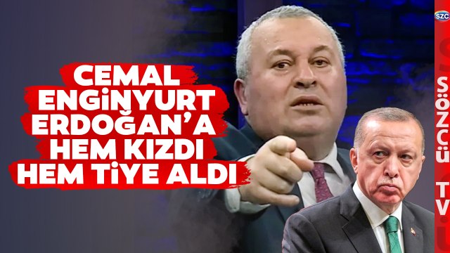 Cemal Enginyurt Erdoğan'a Hem Kızdı Hem de Tiye Aldı! Stüdyoyu Kahkahaya Boğan O Anlar