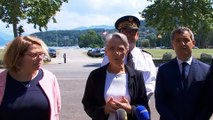 « Tout le pays sous le choc » : les mots d'Elisabeth Borne à Annecy après l'attaque au couteau
