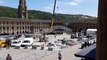 Watch the stage being built for this summer's gigs at The Piece Hall