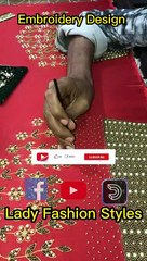 Embroidery dress Design