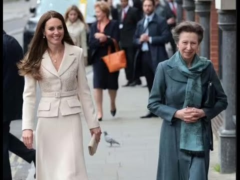 La principessa Anna e Kate si legano come la seconda reale più popolare del Regno Unito come coppia