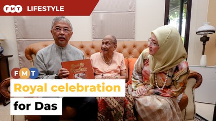 100-year-old Das touched by King and Queen’s royal birthday visit