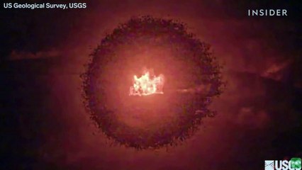Watch the moment Hawaii's Kilauea volcano erupted after a 3-month pause