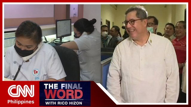 Herbosa to look into health workers' calls for salary increases