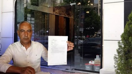 Bursa'da kirayı 22 kuruş eksik yatırdığı için mahkeme kararıyla dükkanından tahliye edildi