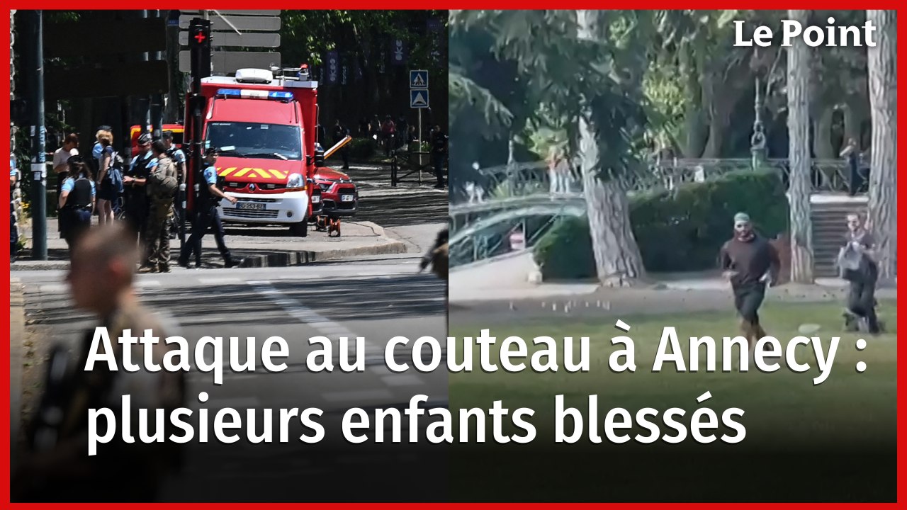 Attaque au couteau à Annecy : 2 enfants en urgence absolue, la piste terroriste pas privilégiée