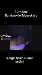 Damiano David bacia ragazza