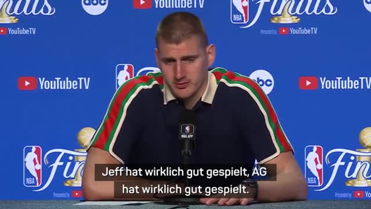 Jokic: 'Es ist ein Sieg der gesamten Mannschaft'