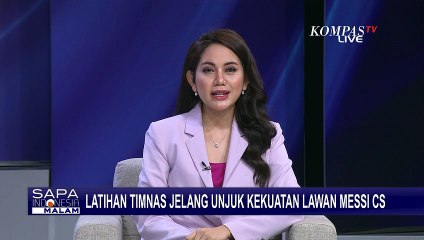 Warga Antusias Tonton Latihan Timnas Jelang Unjuk Kekuatan Lawan Messi Cs