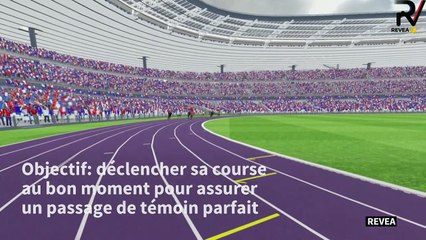 Athlétisme: pour Paris-2024, la réalité virtuelle au service des relayeurs français