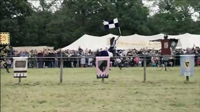 Loxwood Joust: Lady Alene and jousting action