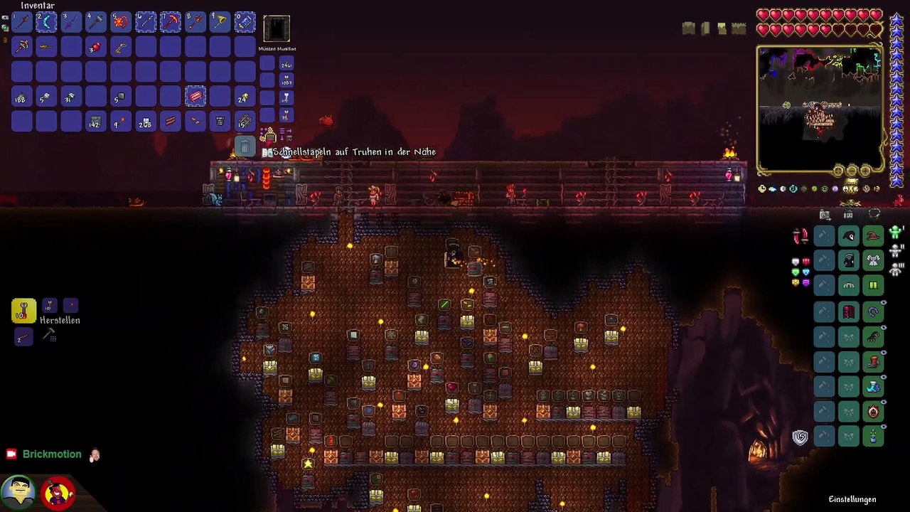 Ausführlicher Keller-Ausbau | Terraria Let's Play 266