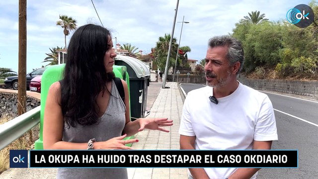 La okupa de Tenerife huye de la isla en barco tras las exclusivas de OKDIARIO
