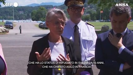 Attacco Annecy, la premier francese Borne: "E' il momento dell'unita' e della solidarieta'"