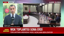 Yeni dönemin ilk MGK toplantısı sona erdi