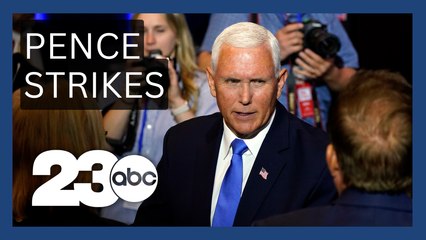 Pence goes after Trump during Town Hall