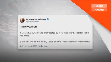 Kalau apa yang saya cakap salah, buktikan - Dr Mahathir
