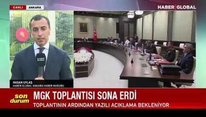 Yeni dönemin ilk MGK toplantısı sona erdi