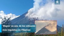 Se intensifica la actividad del volcán 'Mayón'; piden evacuar la zona