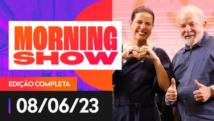 GOVERNADORA RAQUEL LYRA É ALVO DE VAIAS AO LADO DE LULA - MORNING SHOW - 08/06/2023