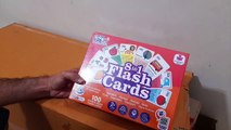 Unboxing and Review of RATNA'S 8 in 1 Flash Cards 100 uniquely designed double sided flash cards features Alphabet,Number,Birds,Animals,Fruits,Vegetable,Transport  Aqua Animals