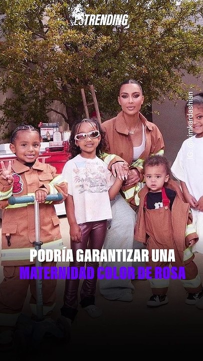 Kim Kardashian habla sobre su materidad