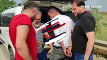 Bursa'da hırsız, kendisini çaldığı minibüse kilitledi, polis lastiklere ateş ederek indirdi