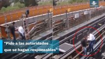 Trabajador del Metro intentaba controlar incendio y murió electrocutado, asegura su hermano