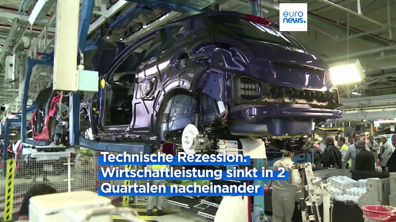 Euro-Zone: Wirtschaftsleistung im 1. Quartal gesunken