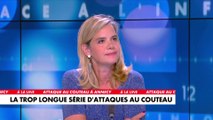 Gabrielle Cluzel s'exprime sur les nombreuses attaques au couteau perpétrées en France