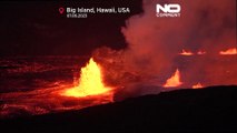 تصاویر دیدنی از فوران یکی از فعال‌ترین آتشفشان‌های جهان در جزیره هاوایی