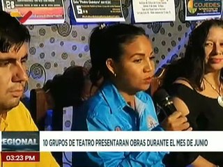 Artistas del estado Cojedes se preparan para deslumbrar al público con sus habilidades en el teatro