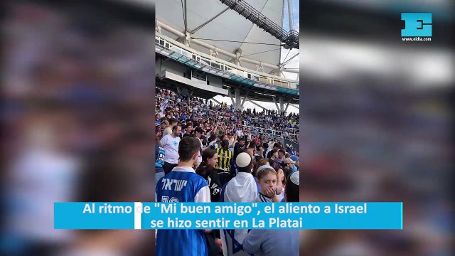 Al ritmo de Mi buen amigo , el aliento a Israel se hizo sentir en La Plata