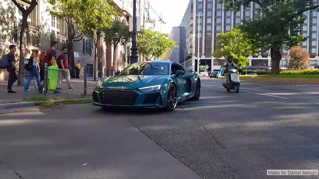 Limited To 50 Units Audi R8 V10 Performance 2019 Green Hell Edition Sound And Brutal Acceleration