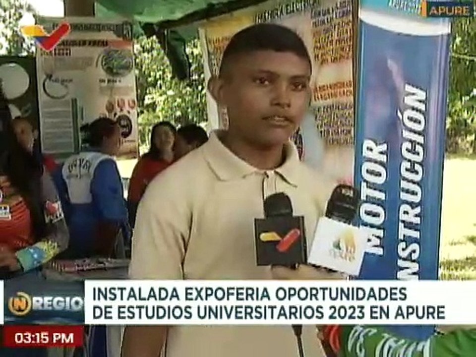 Instalan Expoferia Oportunidades de Estudios Universitarios 2023 en el estado Apure