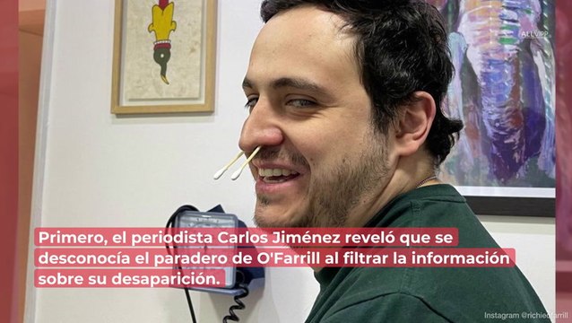 Lo que se sabe sobre la desaparición del standupero Ricardo O'Farrill