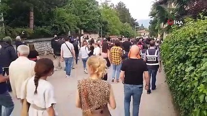 Altın Safran Festivalinin meşalesi yandı