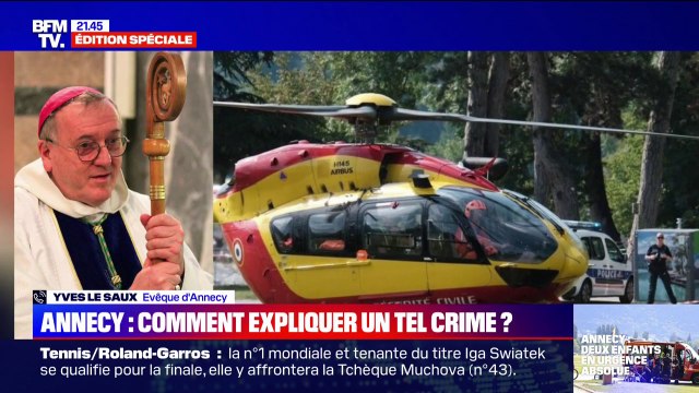 Attaque au couteau à Annecy: Tenter de tuer au nom de dieu est une perversion absolue , pour l'évêque d'Annecy