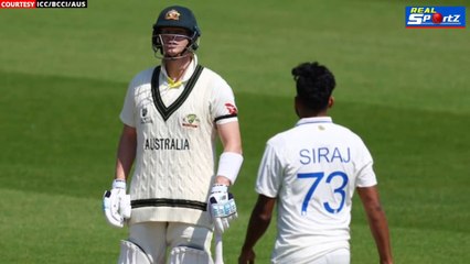 Steve Smith से भिड़े Siraj, गुस्से में बल्लेबाज पर फेंकी गेंद | Mohammed Siraj Steve Smith Fight