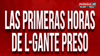 L-Gante preso: habla unos de los abogados de las víctimas