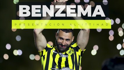 Presentación de Karim Benzema, jugador del Al Ittihad