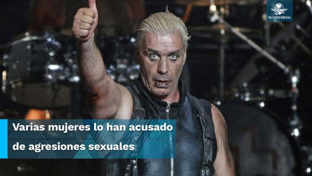 Desmiente acusaciones de abuso sexual Till Lindemann, vocalista de Rammstein
