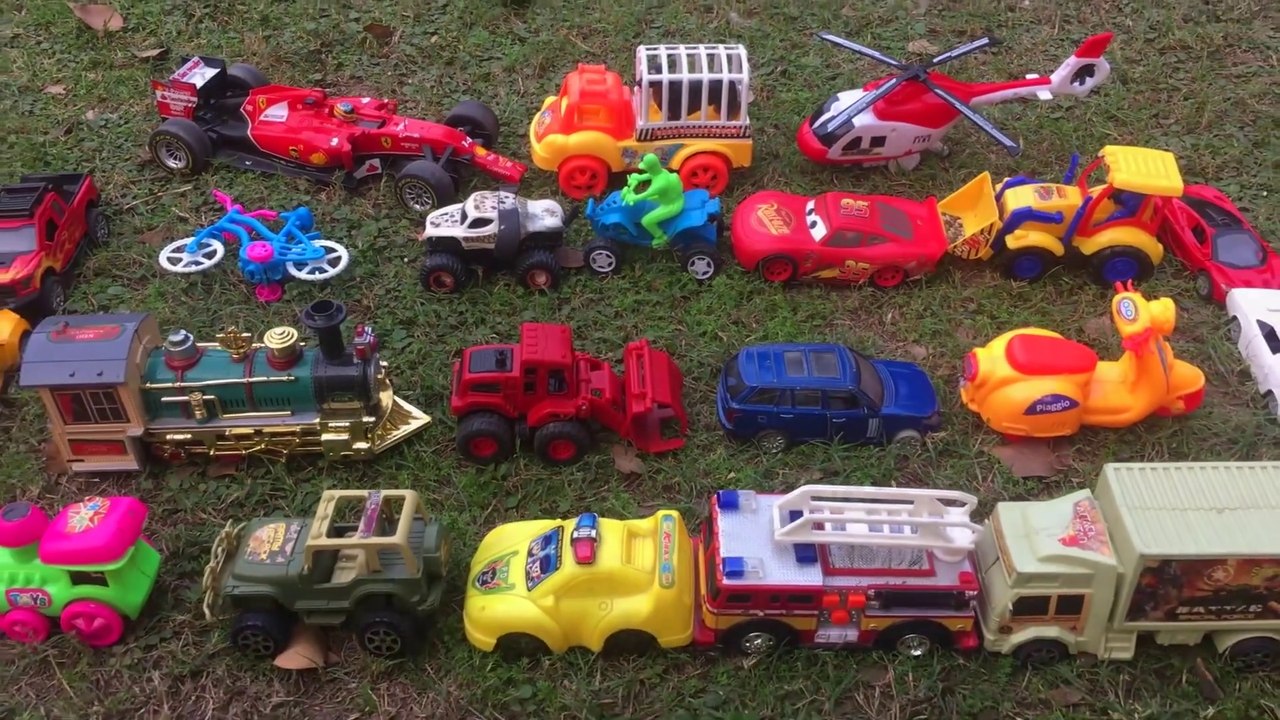 Monster Car,Train,Helicopter, FormulaF1,Bicycle,Range Rover,McQueen,Atv Bike,Fire Truck,Scooter