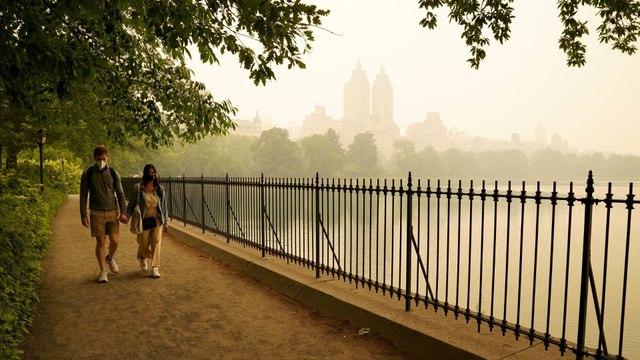 Estar 15 minutos en este aire insalubre es equivalente a inhalar el humo de ocho a 10 cigarrillos : alergóloga sobre calidad del aire en EE. UU.