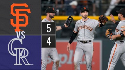 Resumen Gigantes de San Francisco vs Rockies de Colorado MLB 07-06-2023
