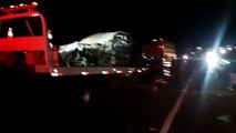 Três pessoas ficam em estado grave em acidente na BR-369 em Penha