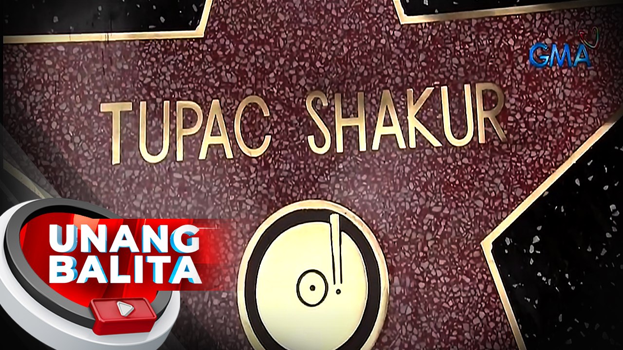 American rapper 2PAC na pumanaw noong 1996, ginawaran ng Star sa Hollywood Walk of Fame | UB